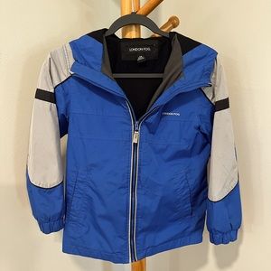 London Fog Rain Jacket, size 8 youth